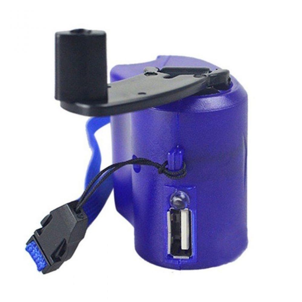 This Hand Crank Traveling Emergency Phone Charger is a great item to have in your prepping kit. In an emergency situation you certainly want a way to call for help, but if your phone battery is dead, then what?  Yes, you grab your hand crank emergency phone charger!