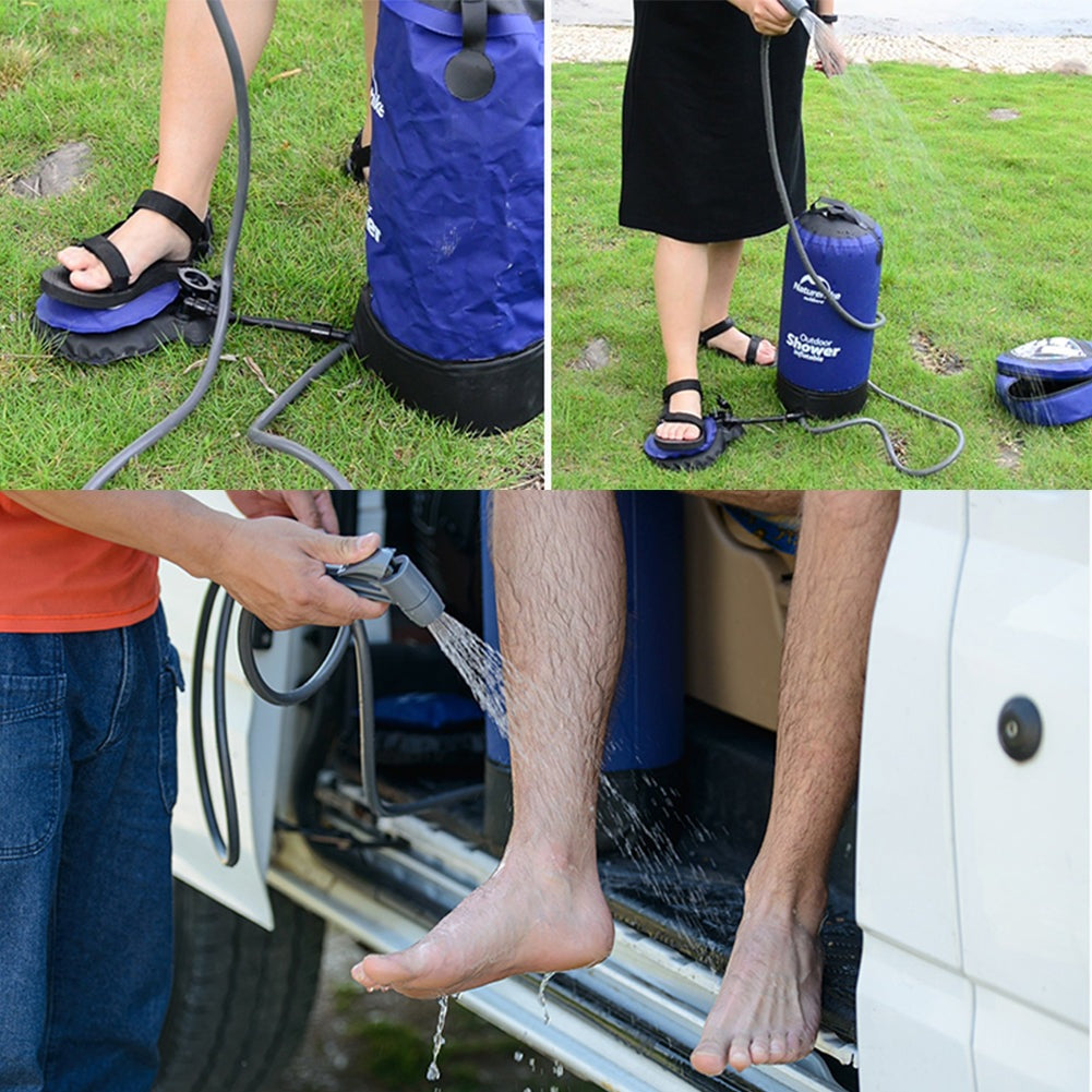 A must have on those long camping or hiking trips and everyone should have this in their preppers kits. Being able to take a shower in the wilderness is one of my favorite adventures, enjoy the fresh feeling of being clean in the dirtiest of situations.