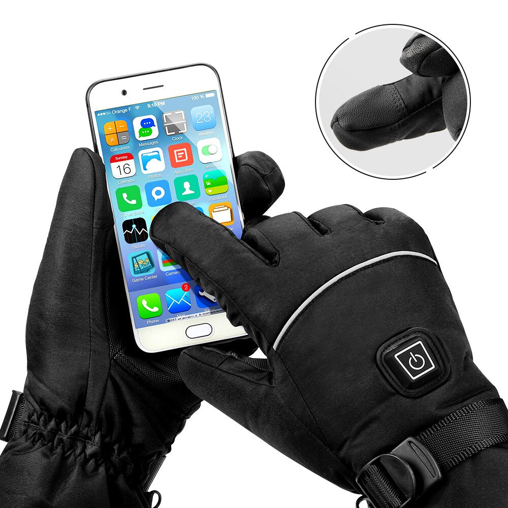 Brave the coldest winter days with these waterproof, heated gloves that keep your hands toasty while still allowing you to use your phone! Keep your digits warm and dry while never having to take your mittens off to answer a text. Show Mother Nature who’s boss!