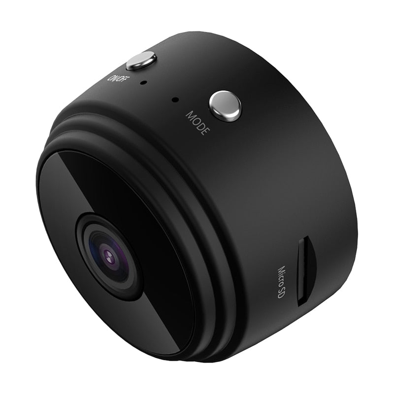 This Mini Wireless Magnetic 1080P Security Camera is perfect to secure your camp, office or home. Be Sure that your family is safe and secure where ever they are, keep an eye on your friends, kids, family or enemies with this high quality motion detecting security camera.