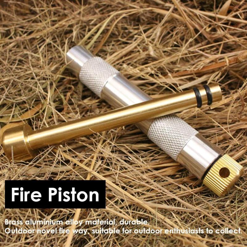 A must have for any emergency or survival kit. Being able to create a fire on a cold night is essential when you don't have a shelter in nature. This is made of durable brass aluminum alloy material to last for a long time and in a multitude of natural disasters and extreme weather. Outdoor enthusiasts will love this as a gift!