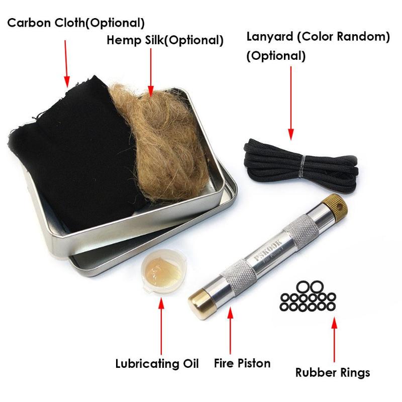 A must have for any emergency or survival kit. Being able to create a fire on a cold night is essential when you don't have a shelter in nature. This is made of durable brass aluminum alloy material to last for a long time and in a multitude of natural disasters and extreme weather. Outdoor enthusiasts will love this as a gift!