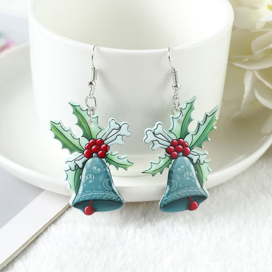 Walk on the wild side this holiday season with our Creepy Christmas Drop Earrings. Handcrafted with painstaking detail, these limited edition earrings feature a unique blend of silver and gemstones to create a striking accessory that is sure to turn heads.