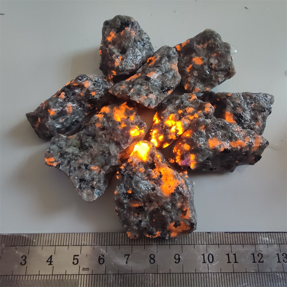 Natural American Yooperlites Flame Stone