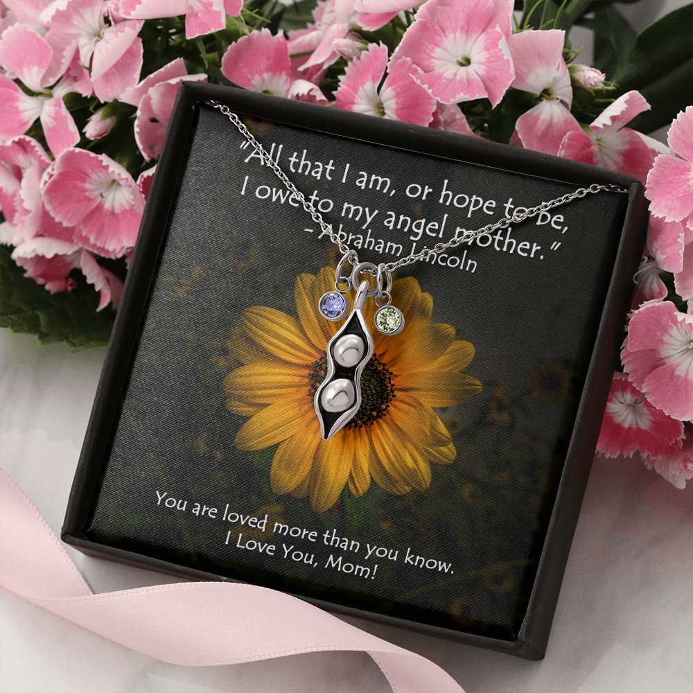 Peas In A Pod Mother's Day Necklace