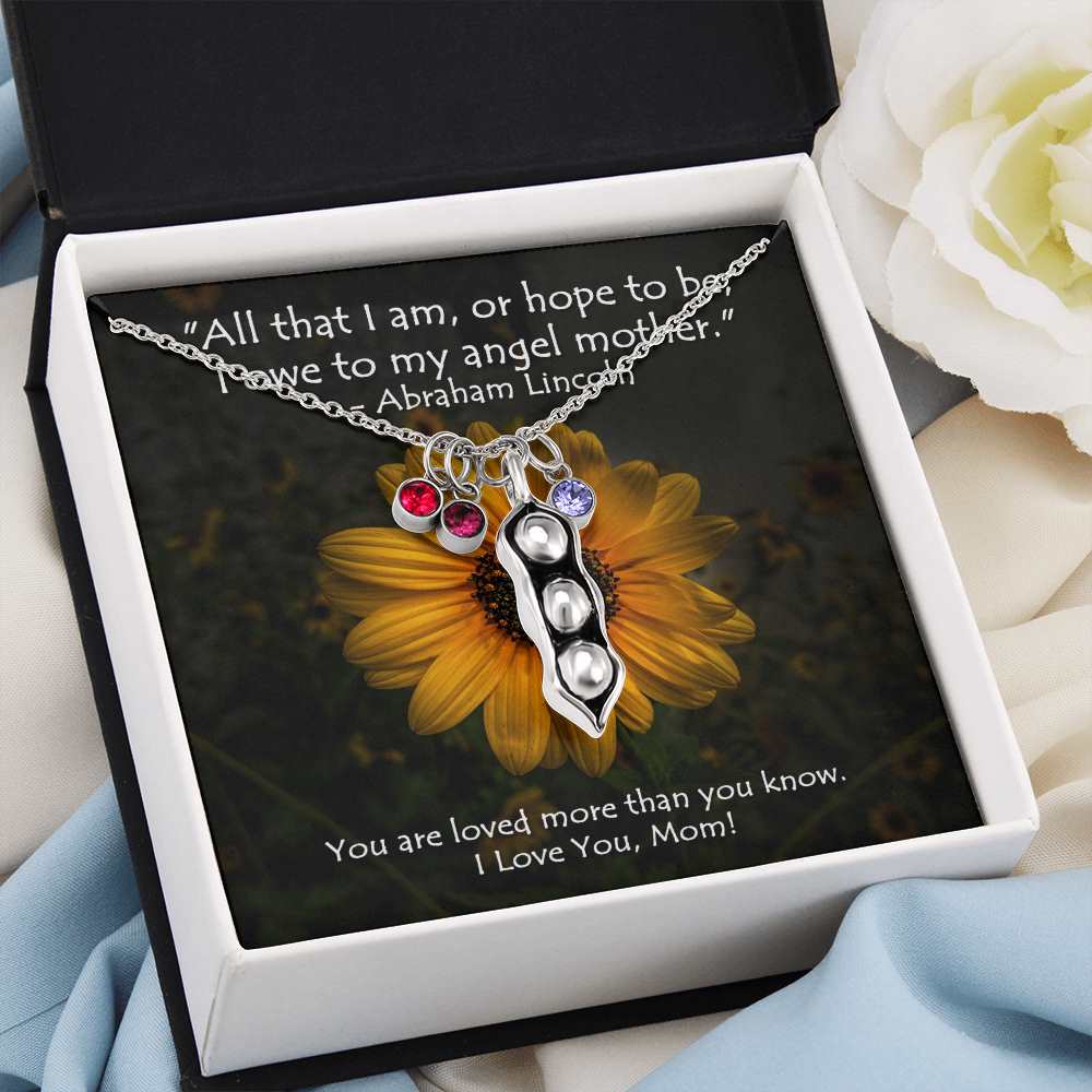 Peas In A Pod Mother's Day Necklace
