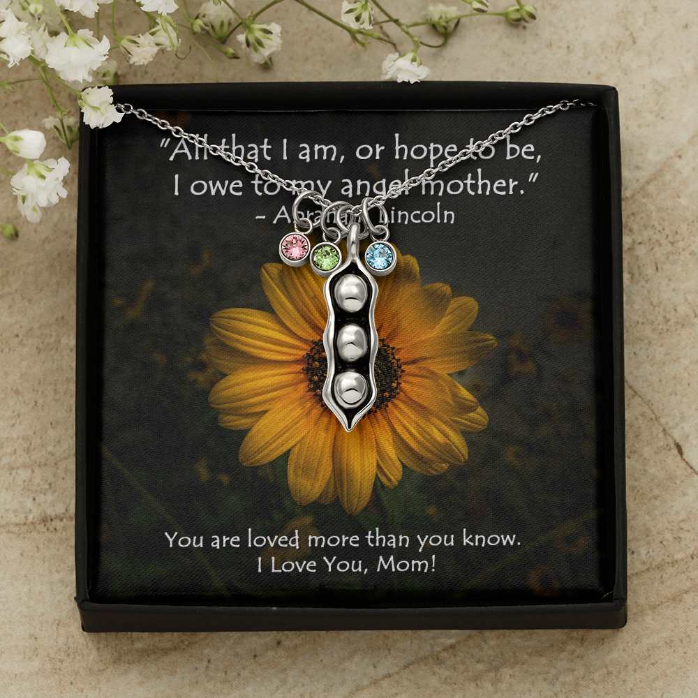 Peas In A Pod Mother's Day Necklace