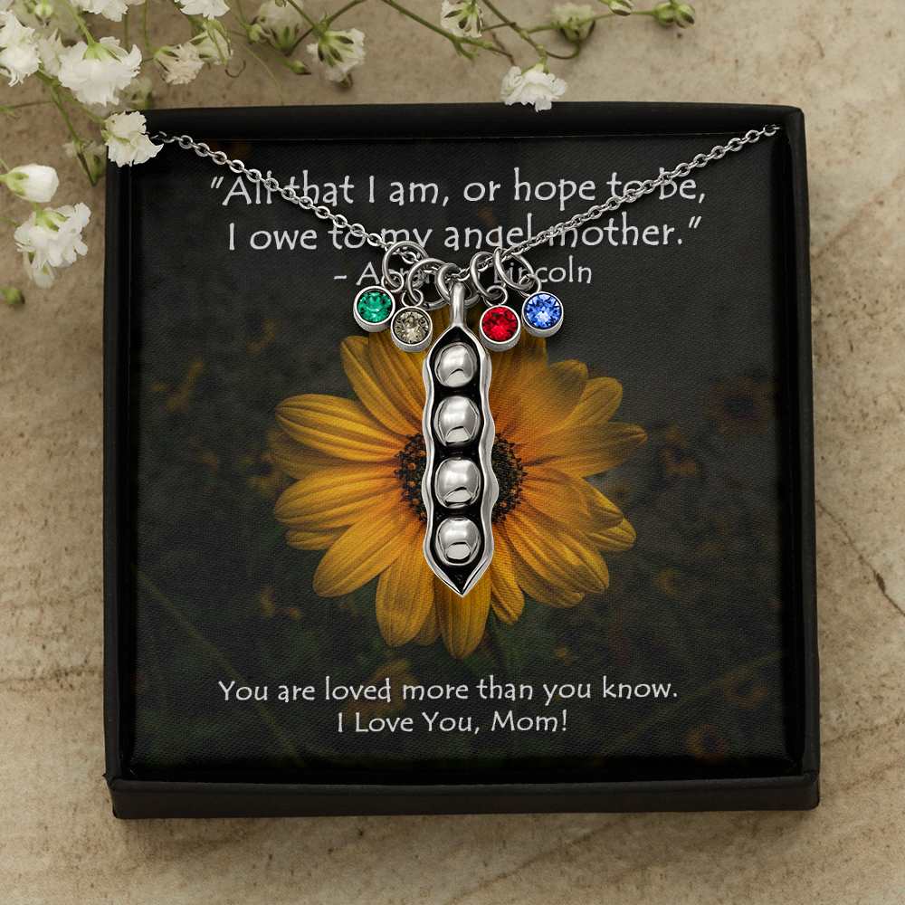 Peas In A Pod Mother's Day Necklace
