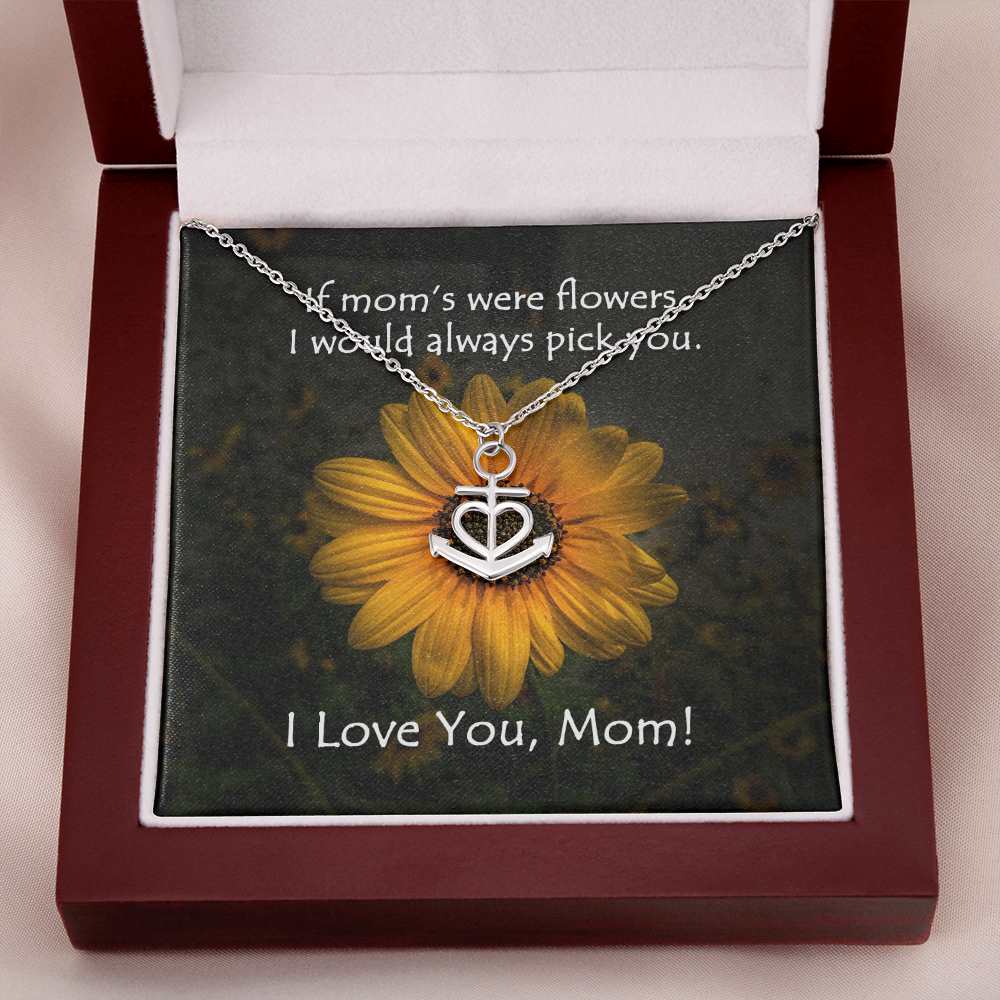 Mom is my Anchor Necklace