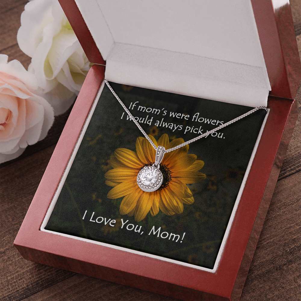 Surprise your loved one with a timeless and elegant gift, our dazzling Eternal Hope Necklace. Sparkling like a star in the sky, the pendant features a cushion cut center cubic zirconia, adorned with smaller, yet equally eye catching cubic zirconias, suspended along an adjustable box chain. Don't wait, get yours today!