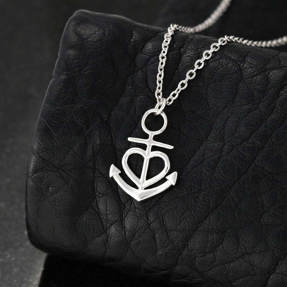 Mom is my Anchor Necklace