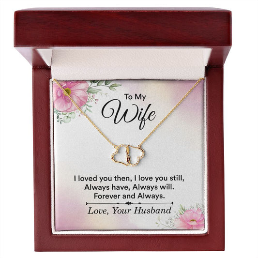 A stunning, infinitely connected pair of 10K solid yellow gold hearts that perfectly symbolizes your Everlasting Love. Each heart is intricately accented with 18 pave set diamonds with a 0.07-carat weight which adds magnificent sparkle.