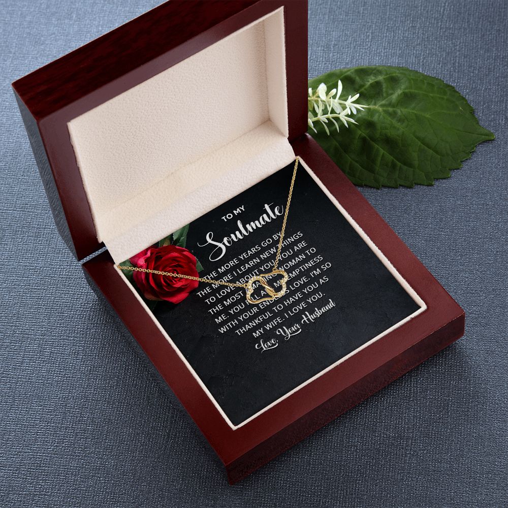 A stunning, infinitely connected pair of 10K solid yellow gold hearts that perfectly symbolizes your Everlasting Love. Each heart is intricately accented with 18 pave set diamonds with a 0.07-carat weight which adds magnificent sparkle.