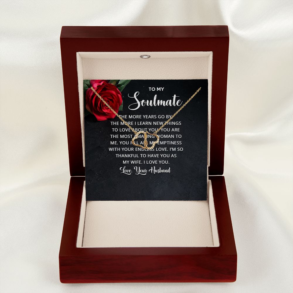 A stunning, infinitely connected pair of 10K solid yellow gold hearts that perfectly symbolizes your Everlasting Love. Each heart is intricately accented with 18 pave set diamonds with a 0.07-carat weight which adds magnificent sparkle.