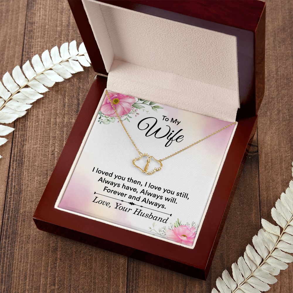 A stunning, infinitely connected pair of 10K solid yellow gold hearts that perfectly symbolizes your Everlasting Love. Each heart is intricately accented with 18 pave set diamonds with a 0.07-carat weight which adds magnificent sparkle.
