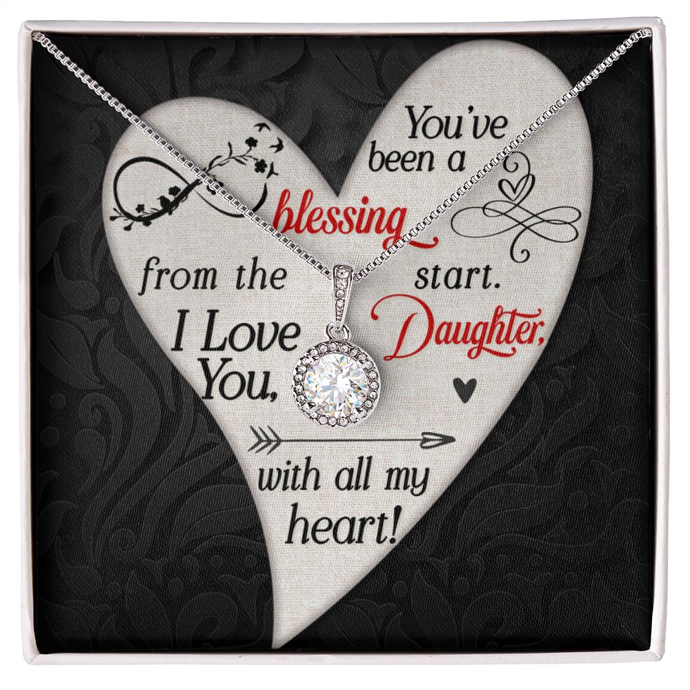 I Love You Daughter Eternal Hope Necklace