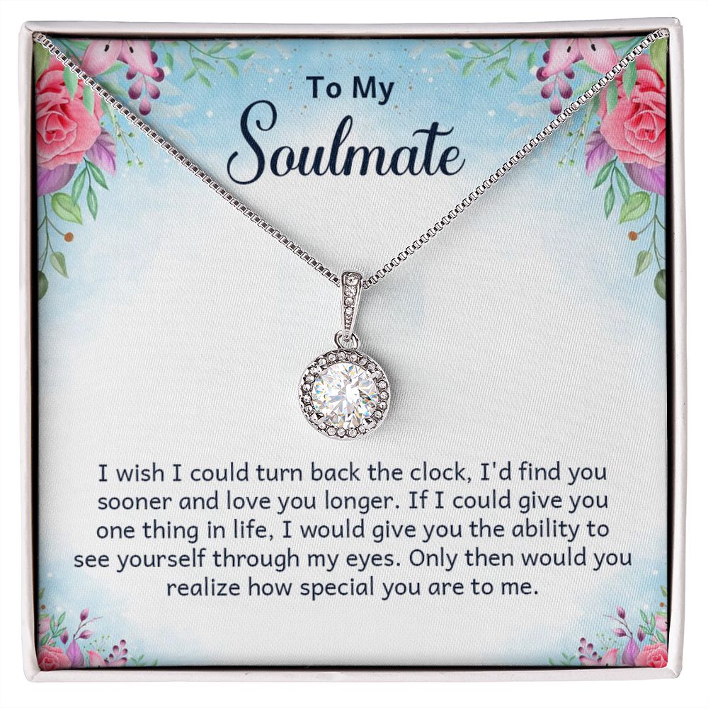 Surprise your loved one with a timeless and elegant gift. Our dazzling Eternal Hope Necklace features a cushion cut center cubic zirconia that will sparkle with every step. The center crystal is adorned with equally brilliant CZ crystals, ensuring a stunning look every wear. Wow her by gifting her an accessory that will pair with everything in her wardrobe!
