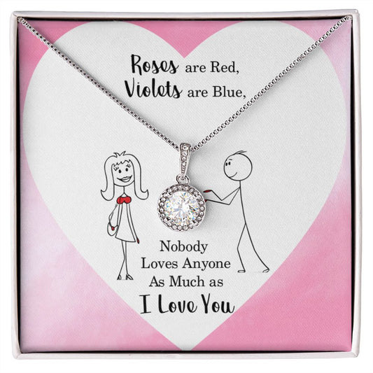 Surprise your loved one with a timeless and elegant gift. Our dazzling Eternal Hope Necklace features a cushion cut center cubic zirconia that will sparkle with every step. The center crystal is adorned with equally brilliant CZ crystals, ensuring a stunning look every wear. Wow her by gifting her an accessory that will pair with everything in her wardrobe!