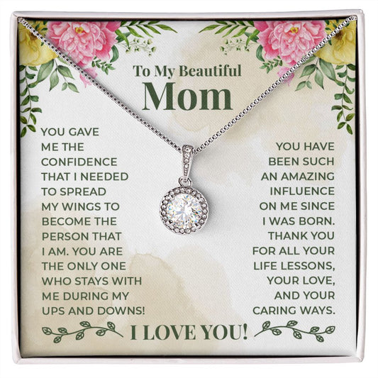 Surprise your loved one with a timeless and elegant gift. Our dazzling Eternal Hope Necklace features a cushion cut center cubic zirconia that will sparkle with every step. The center crystal is adorned with equally brilliant CZ crystals, ensuring a stunning look every wear. Wow her by gifting her an accessory that will pair with everything in her wardrobe!