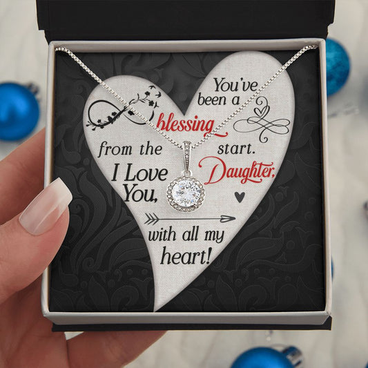 I Love You Daughter Eternal Hope Necklace