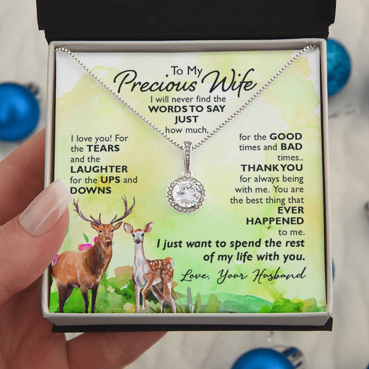 Surprise your loved one with a timeless and elegant gift. Our dazzling Eternal Hope Necklace features a cushion cut center cubic zirconia that will sparkle with every step. The center crystal is adorned with equally brilliant CZ crystals, ensuring a stunning look every wear. Wow her by gifting her an accessory that will pair with everything in her wardrobe!