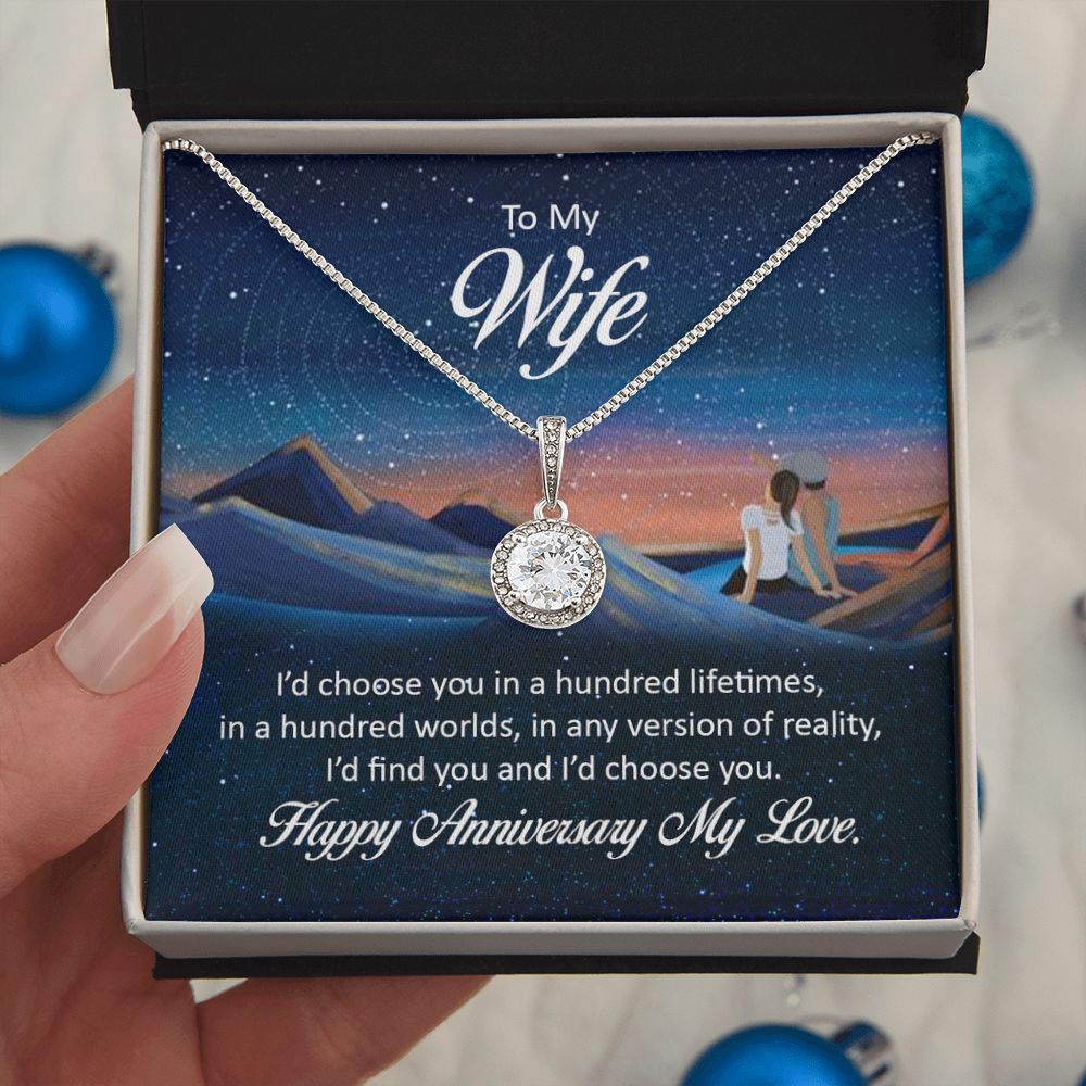 Surprise your loved one with a timeless and elegant gift. Our dazzling Eternal Hope Necklace features a cushion cut center cubic zirconia that will sparkle with every step. The center crystal is adorned with equally brilliant CZ crystals, ensuring a stunning look every wear. Wow her by gifting her an accessory that will pair with everything in her wardrobe!
