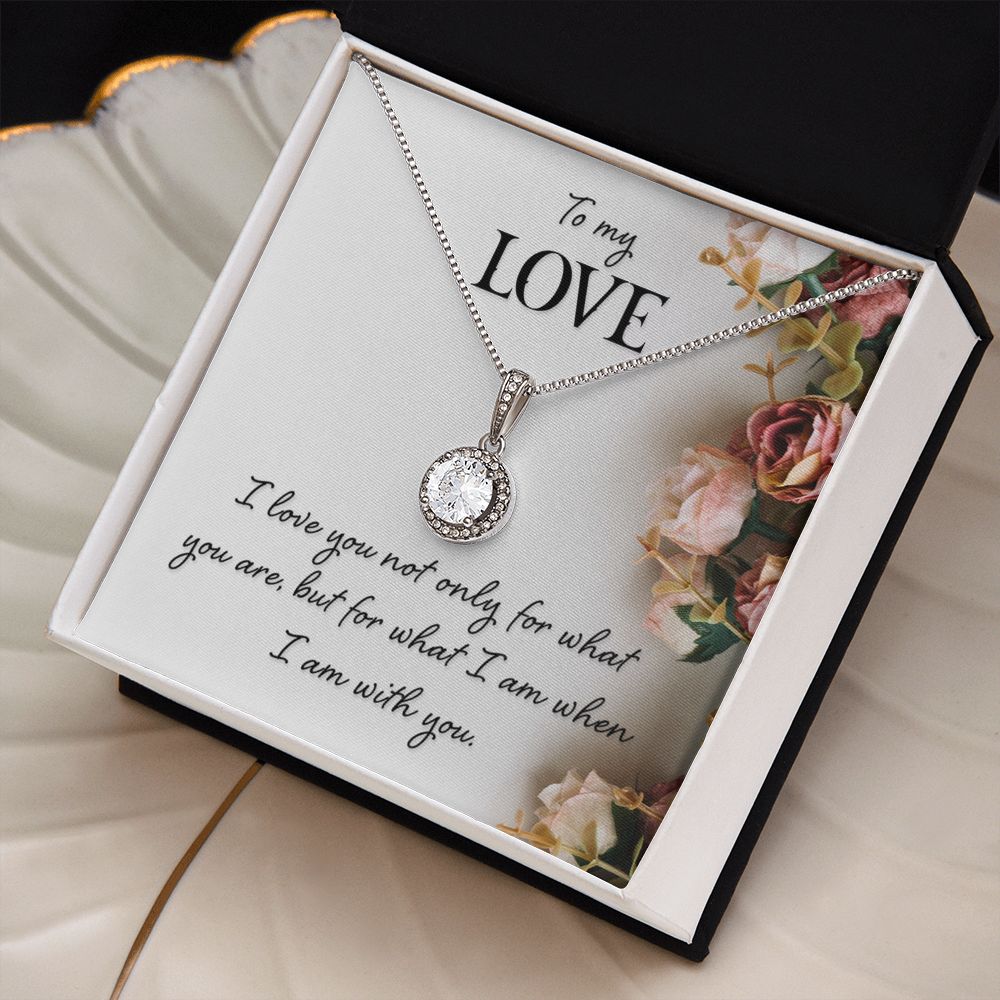 Surprise your loved one with a timeless and elegant gift. Our dazzling Eternal Hope Necklace features a cushion cut center cubic zirconia that will sparkle with every step. The center crystal is adorned with equally brilliant CZ crystals, ensuring a stunning look every wear. Wow her by gifting her an accessory that will pair with everything in her wardrobe!