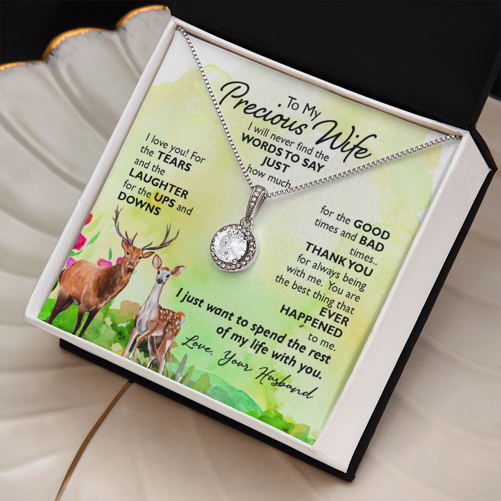 Surprise your loved one with a timeless and elegant gift. Our dazzling Eternal Hope Necklace features a cushion cut center cubic zirconia that will sparkle with every step. The center crystal is adorned with equally brilliant CZ crystals, ensuring a stunning look every wear. Wow her by gifting her an accessory that will pair with everything in her wardrobe!