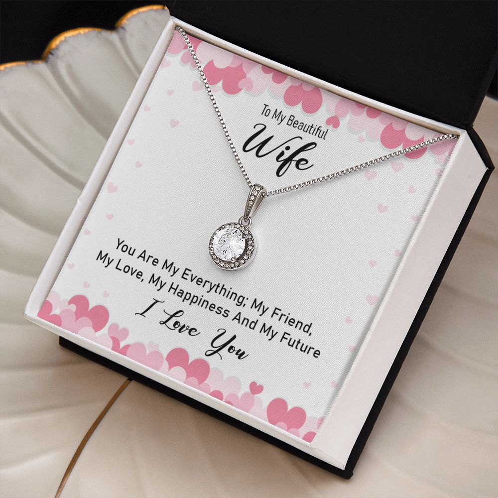 Surprise your loved one with a timeless and elegant gift. Our dazzling Eternal Hope Necklace features a cushion cut center cubic zirconia that will sparkle with every step. The center crystal is adorned with equally brilliant CZ crystals, ensuring a stunning look every wear. Wow her by gifting her an accessory that will pair with everything in her wardrobe!
