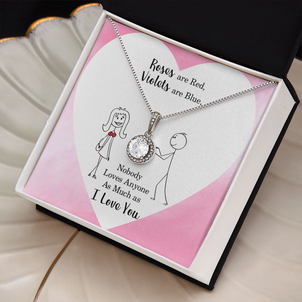 Surprise your loved one with a timeless and elegant gift. Our dazzling Eternal Hope Necklace features a cushion cut center cubic zirconia that will sparkle with every step. The center crystal is adorned with equally brilliant CZ crystals, ensuring a stunning look every wear. Wow her by gifting her an accessory that will pair with everything in her wardrobe!