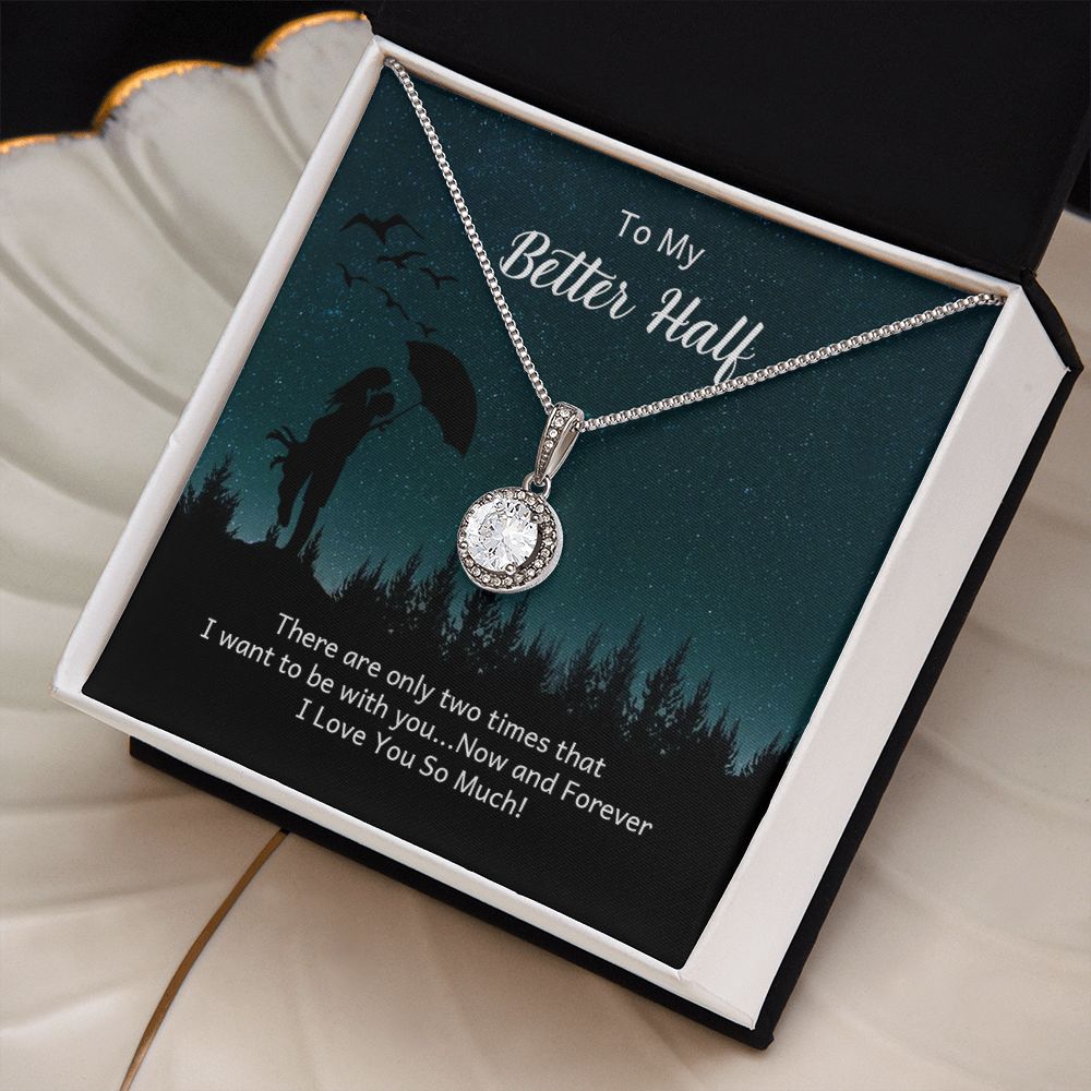 Surprise your loved one with a timeless and elegant gift. Our dazzling Eternal Hope Necklace features a cushion cut center cubic zirconia that will sparkle with every step. The center crystal is adorned with equally brilliant CZ crystals, ensuring a stunning look every wear. Wow her by gifting her an accessory that will pair with everything in her wardrobe!