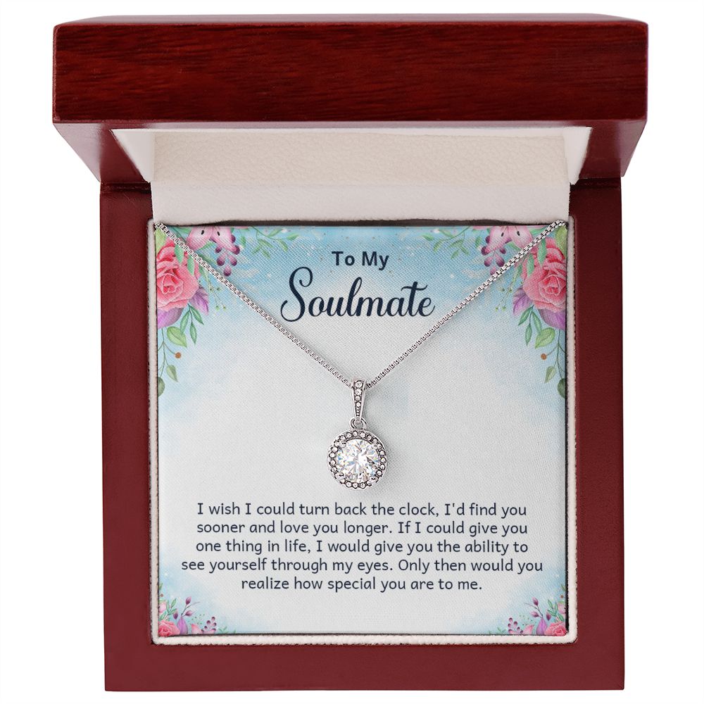 Surprise your loved one with a timeless and elegant gift. Our dazzling Eternal Hope Necklace features a cushion cut center cubic zirconia that will sparkle with every step. The center crystal is adorned with equally brilliant CZ crystals, ensuring a stunning look every wear. Wow her by gifting her an accessory that will pair with everything in her wardrobe!