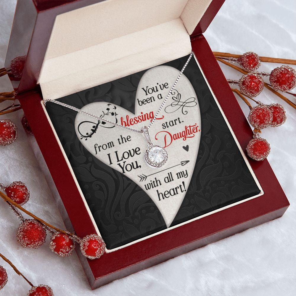 I Love You Daughter Eternal Hope Necklace
