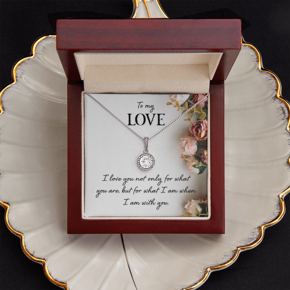 Surprise your loved one with a timeless and elegant gift. Our dazzling Eternal Hope Necklace features a cushion cut center cubic zirconia that will sparkle with every step. The center crystal is adorned with equally brilliant CZ crystals, ensuring a stunning look every wear. Wow her by gifting her an accessory that will pair with everything in her wardrobe!