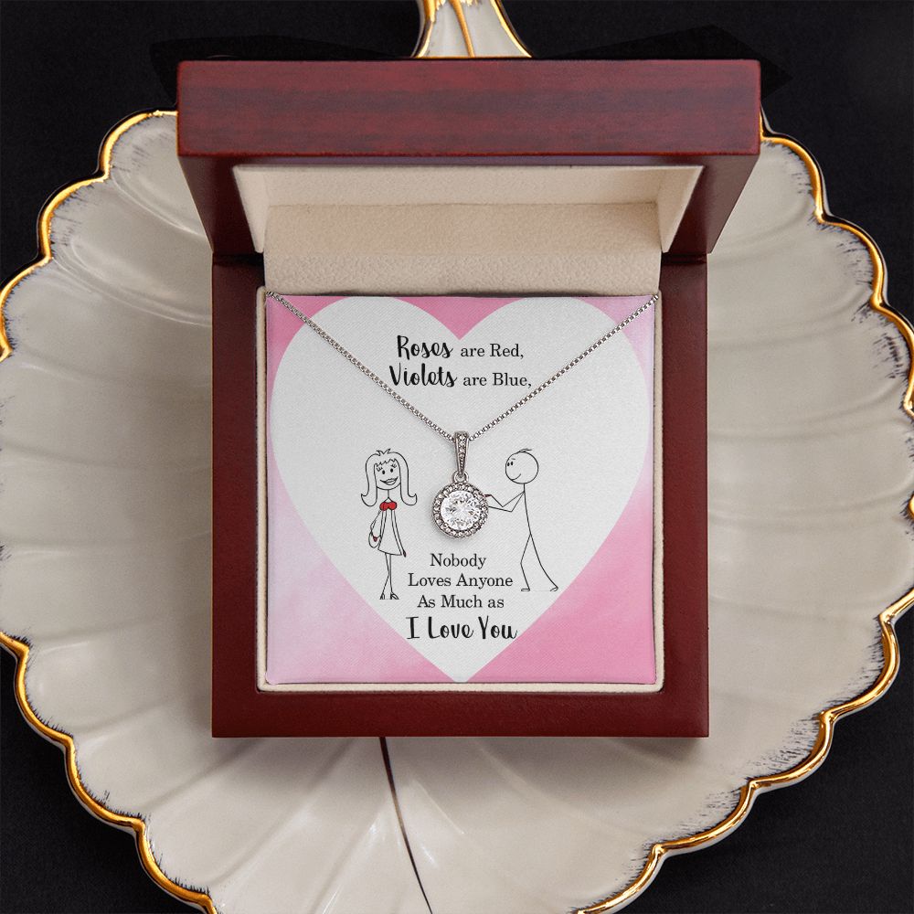 Surprise your loved one with a timeless and elegant gift. Our dazzling Eternal Hope Necklace features a cushion cut center cubic zirconia that will sparkle with every step. The center crystal is adorned with equally brilliant CZ crystals, ensuring a stunning look every wear. Wow her by gifting her an accessory that will pair with everything in her wardrobe!