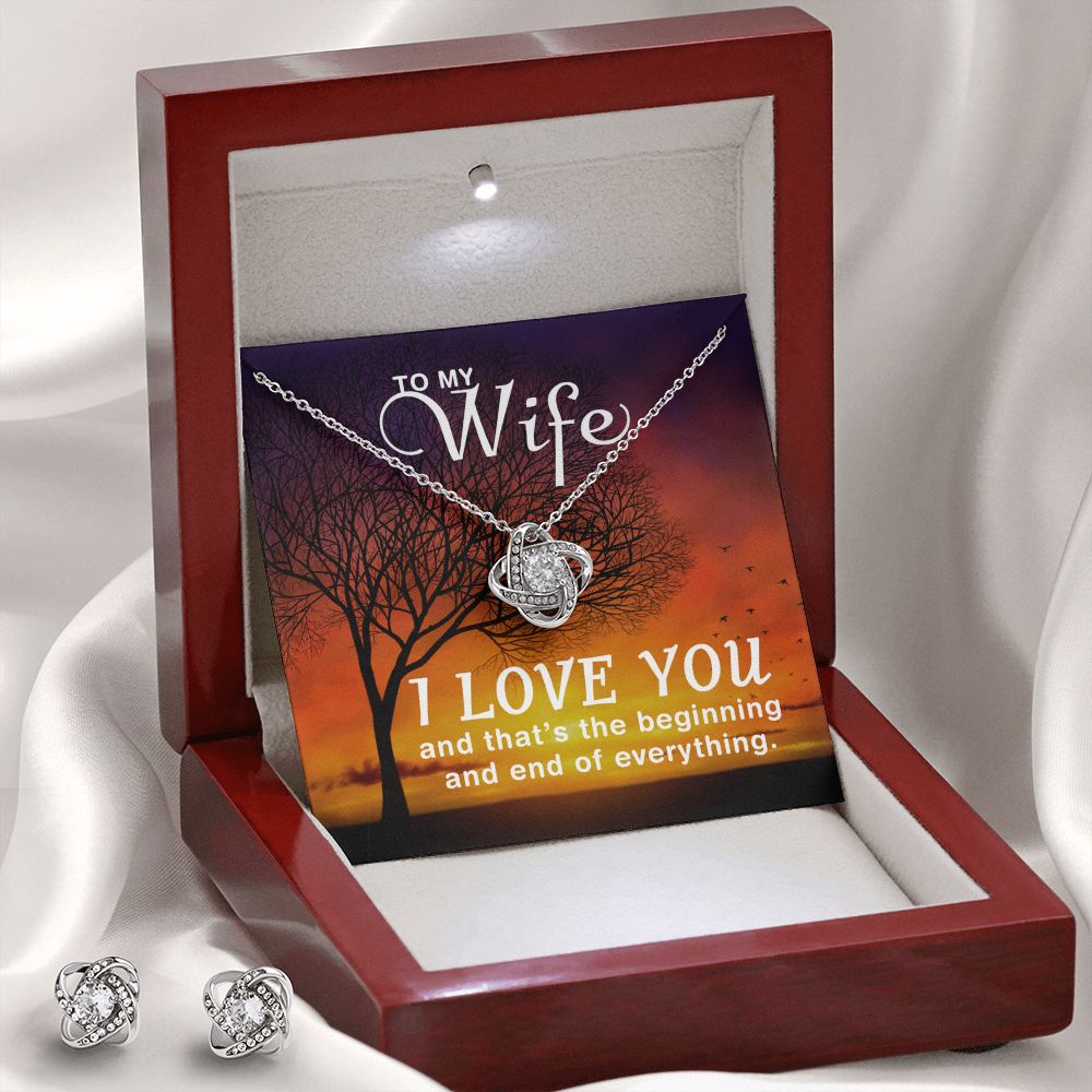 The Love Knot design represents an unbreakable bond between two souls. This symbol of never ending love is a forever favorite and trending everywhere. Each beautiful Love Knot is crafted with brilliant 14k white gold over stainless steel, surrounding a dazzling 6mm cubic zirconia crystal, and further accented with even more CZ's, showcasing added sparkle and shine to this gorgeous gift. You must see it for yourself!