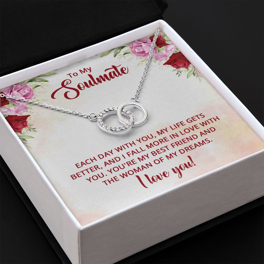 Some things are just better together. The Perfect Pair Necklace is a beautiful representation of togetherness and would make a memorable gift for someone special in your life. This elegant piece is dipped in white gold and features 20 dazzling cubic zirconia crystals. With its brilliant shine and timeless style, this necklace makes the ideal present for any occasion.
