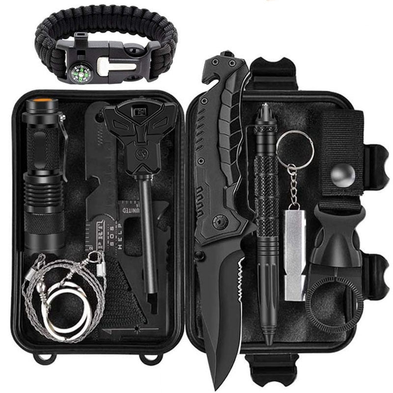 Multi-functional Emergency Survival Whistle With Compass