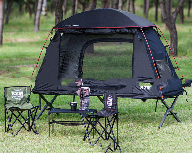A wonderful way to camp, being off the ground and away from those pesky bugs. This folding ultra-light waterproof tent is perfect for all of your camping trips. Perfect for the small family up to 6 people, but also excellent for a single to have plenty of room for all your camping, hunting, fishing or other gear.