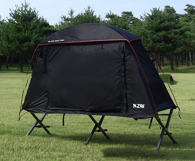 A wonderful way to camp, being off the ground and away from those pesky bugs. This folding ultra-light waterproof tent is perfect for all of your camping trips. Perfect for the small family up to 6 people, but also excellent for a single to have plenty of room for all your camping, hunting, fishing or other gear.