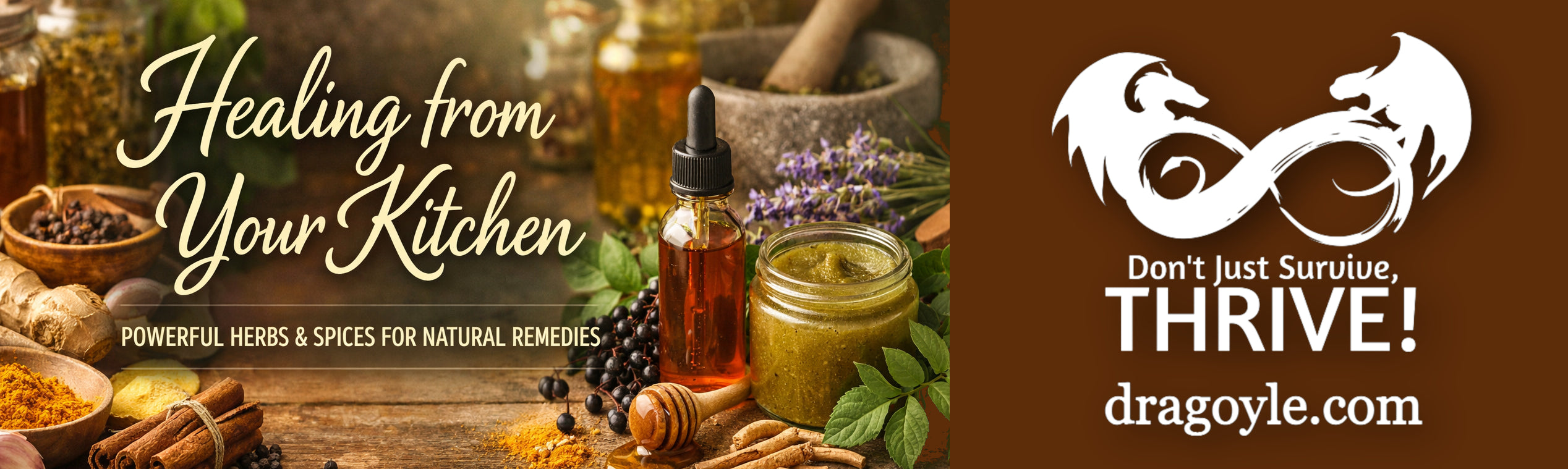 Healing From Your Kitchen With Powerful Herbs and Spices for Natural Remedies