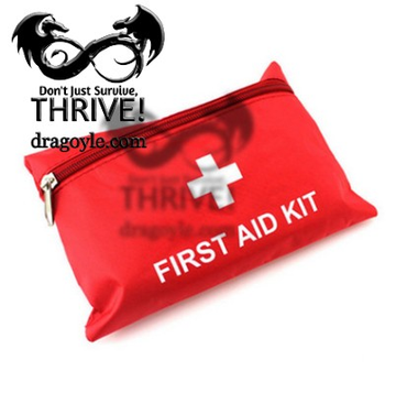 at dragoyle.com A well-stocked first aid kit can help you respond effectively to common injuries and emergencies. 