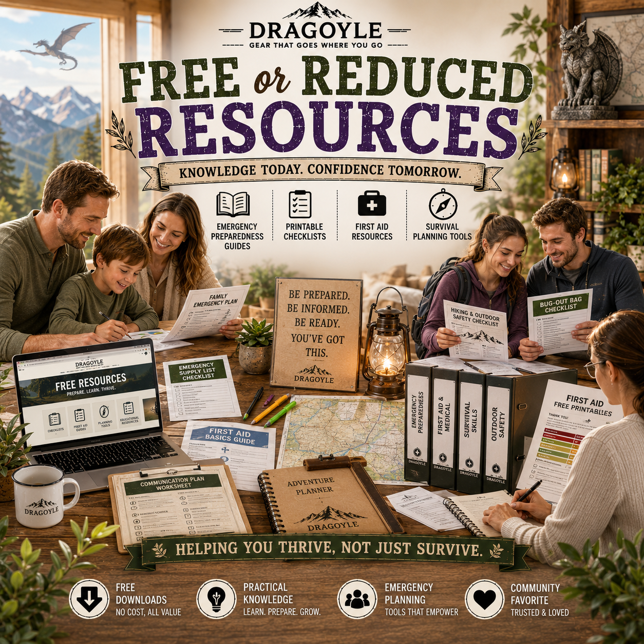FREE or Reduced Resources found at Dragoyle.com