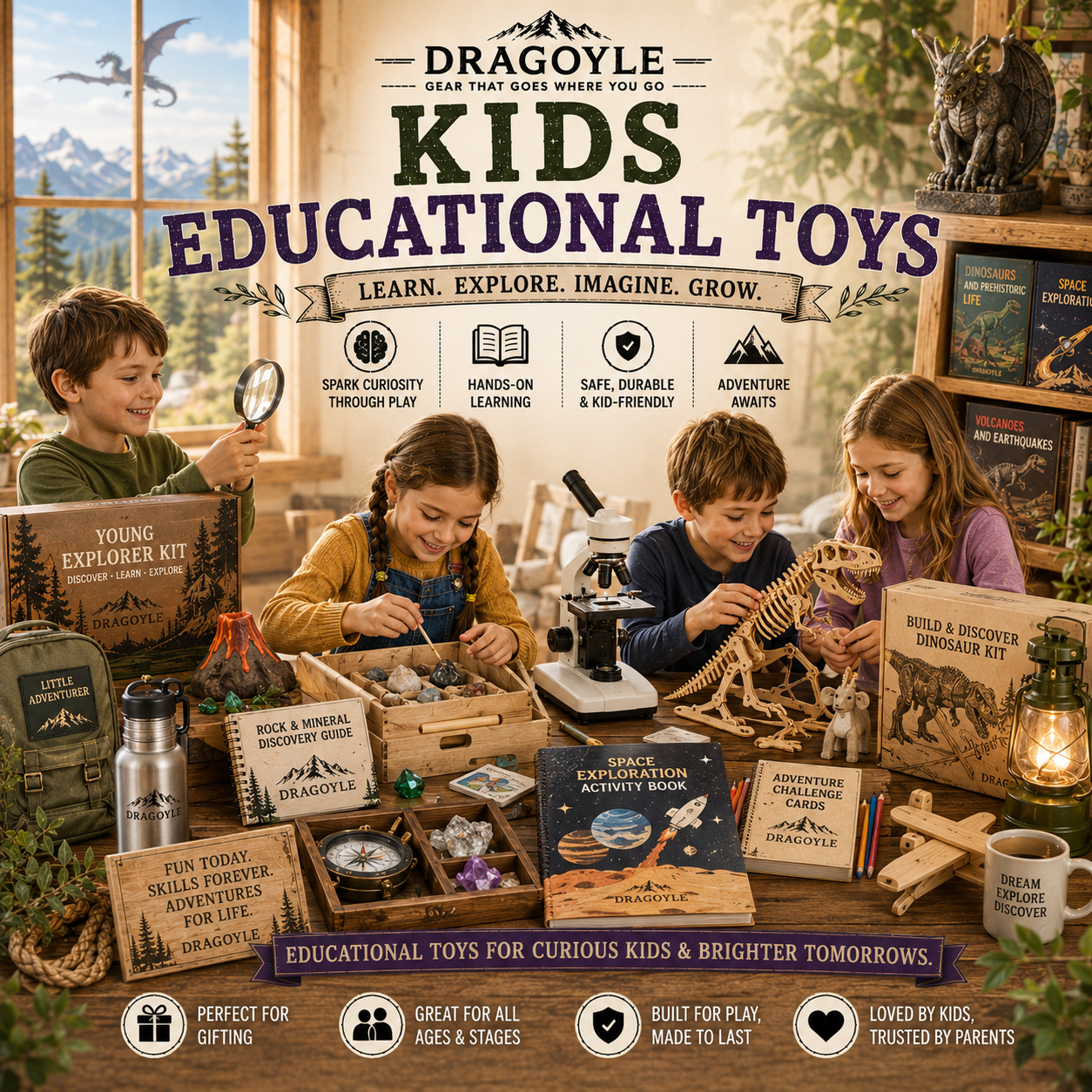 Kids Educational Toys found at dragoyle.com