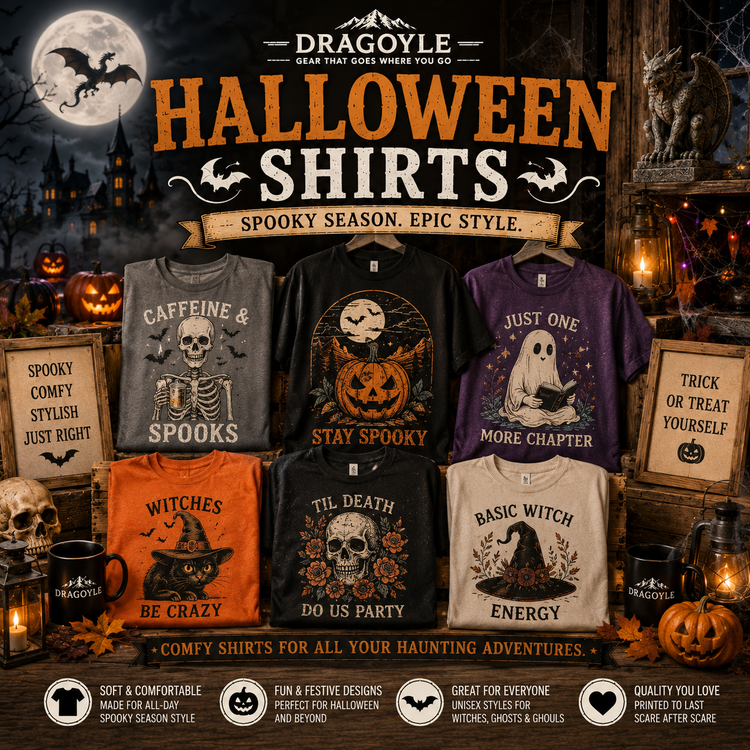 Halloween Shirts found at dragoyle.com