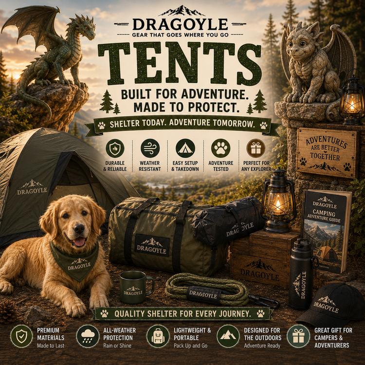 Tough Tents found at dragoyle.com