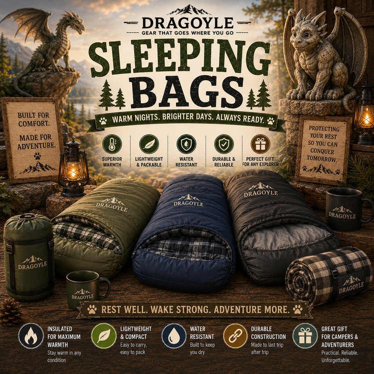 all season Sleeping Bags found at dragoyle.com