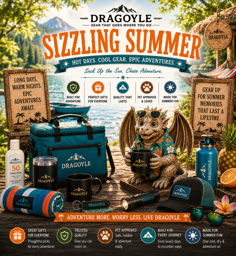 Sizzling Summer Heat Relief products found at dragoyle.com