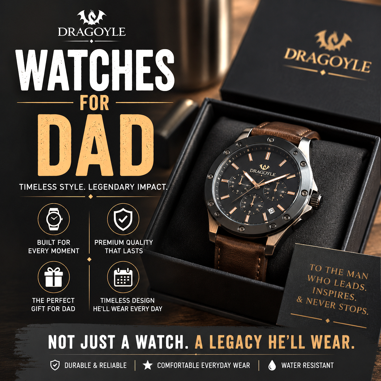 Watches For Dad found at dragoyle.com