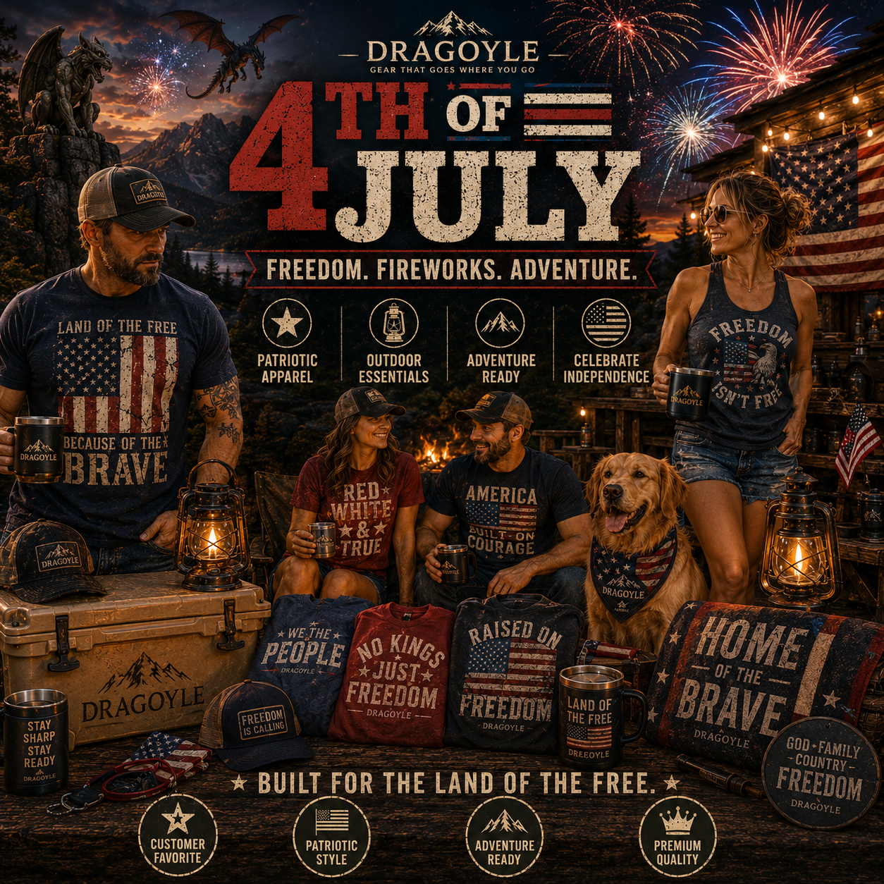 4th of July by Dragoyle.com